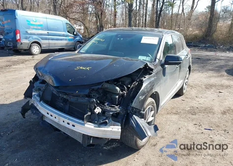 2020 Acura Rdx Technology Package z USA, uszkodzony, nr VIN 5J8TC2H51LL028023